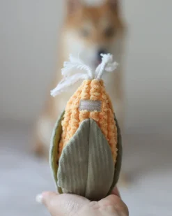 Corn Snuffle Plush Toy for Dogs