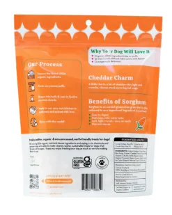 Crispy Orchard Love Puffs Cheddar Charm Organic Dog Treats