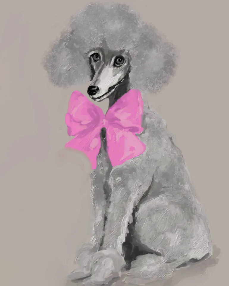 Custom Digital Pet Portrait | Single Subject (Framed or Unframed)