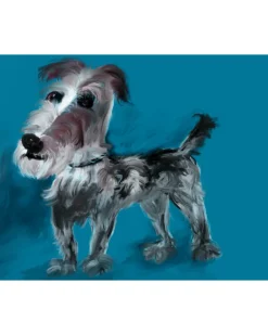 Custom Digital Pet Portrait | Single Subject (Framed or Unframed)