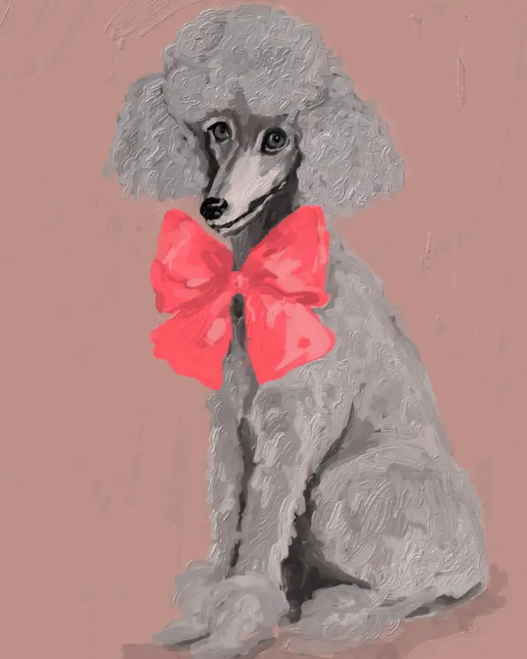 Custom Digital Pet Portrait | Single Subject (Framed or Unframed)