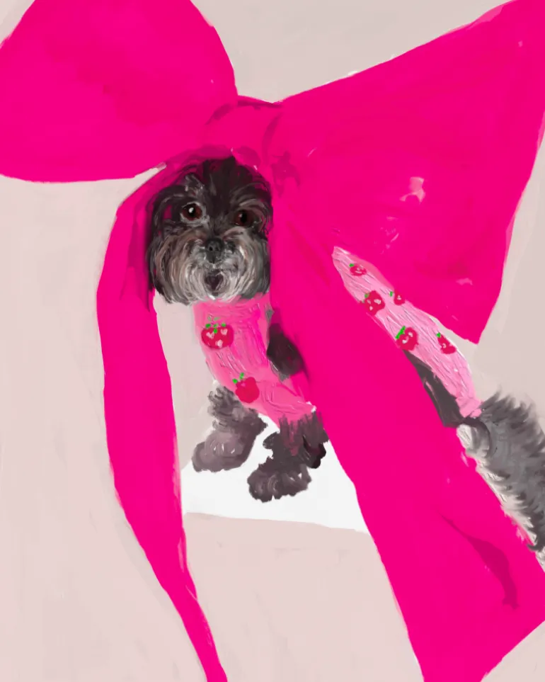 Custom Digital Pet Portrait | Single Subject (Framed or Unframed)
