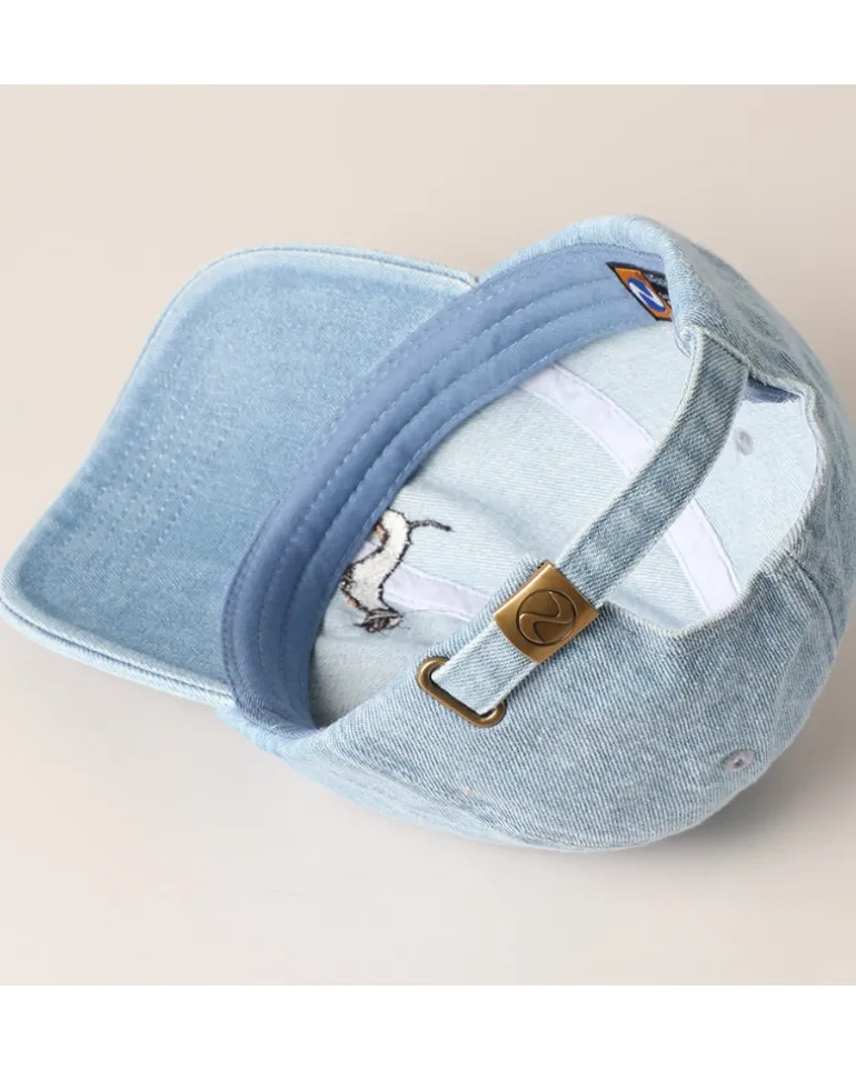 Dachshund Embroidered Denim Hat