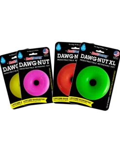 Dawg-Nut Rubber Dog Toy (Made in the USA)
