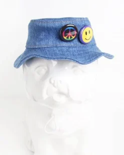 Denim Pet Bucket Hat (Made in the USA)