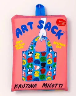 Dogs Art Sack (Reusable Tote Bag)