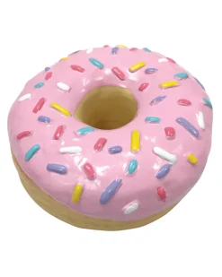 Donut Latex Squeaky Dog Toy