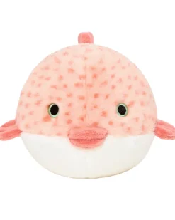 Dottie Puffer Fish Squeaky Plush Dog Toy
