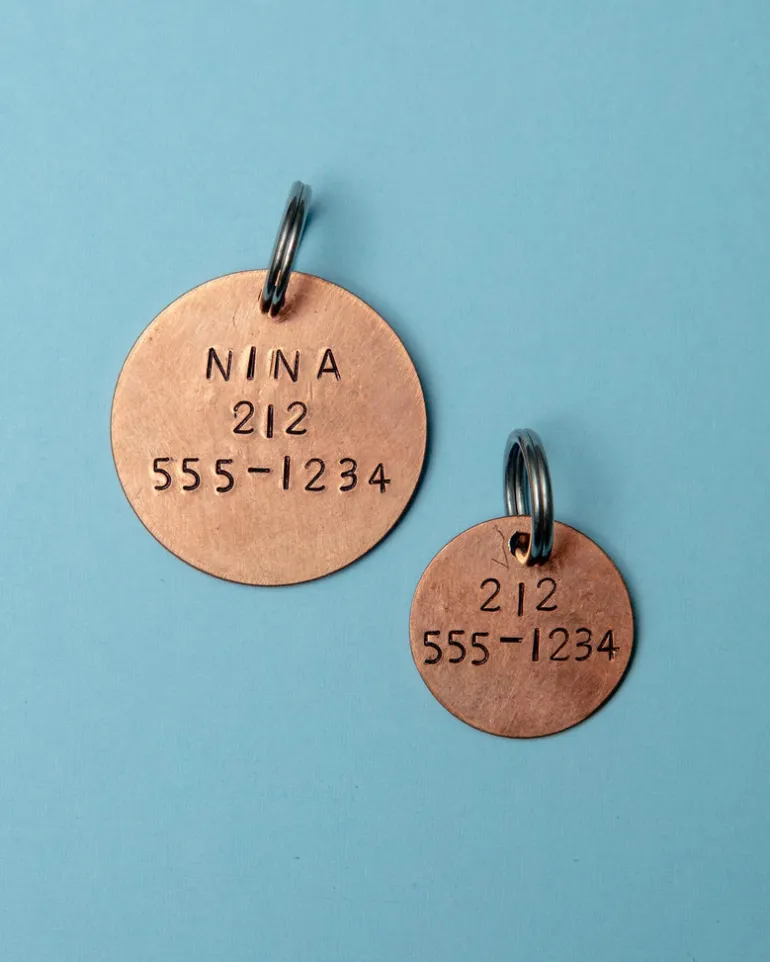 Drama Queen Round ID Tag (Custom/Drop-Ship) (Made in the USA)