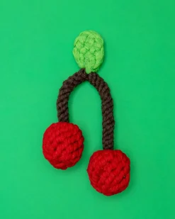 Eco-Friendly Cherries Rope Dog Toy