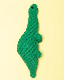 Eco-Friendly Dinosaur Rope Dog Toy