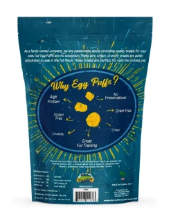 Egg Puffs Dog Treat (Original Flavor) (Made in the USA)