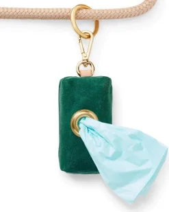 Evergreen Waxed Canvas Waste Bag Dispenser (Made in the USA)