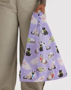 Fancy Cats Standard Baggu Reusable Bag