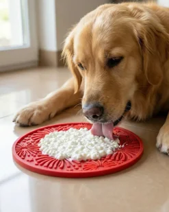 Fireworks Enrichment Lick Mat for Dogs (Made in the USA)