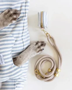 Flax Marine Rope Dog Leash (Made in the USA)