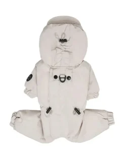 Fleece-Lined Winter Coverall for Dogs
