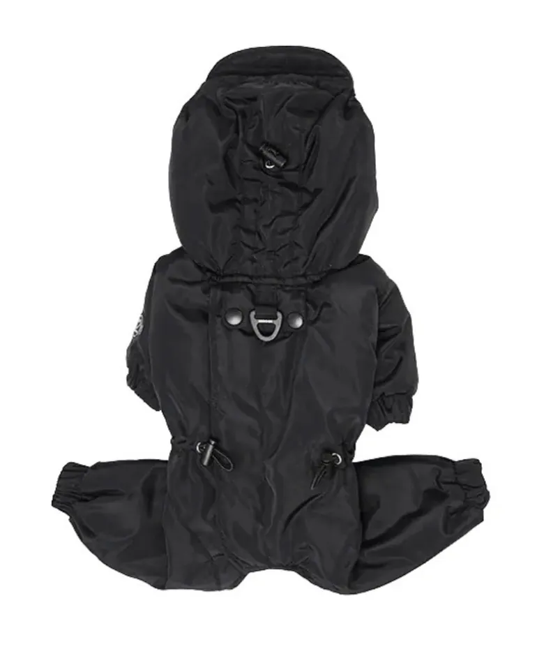 Fleece-Lined Winter Coverall for Dogs