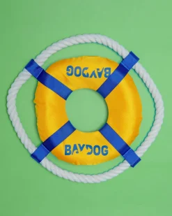 Floating Fetch Ring Dog Rope Toy