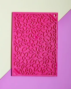 Flower Power Dog Lick Mat (Made in the USA)