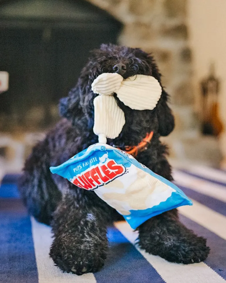 Fluffles Chips Crinkle Dog Toy