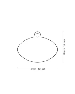 Football Custom Pet ID Tag