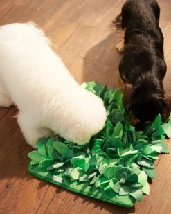 Foraging Leaves Dog Snuffle Mat