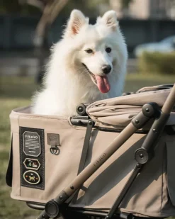 FREE-TO-GO 2 Pet Stroller in Sandy Beige (NYC In-Store or Local Pick-Up ONLY)