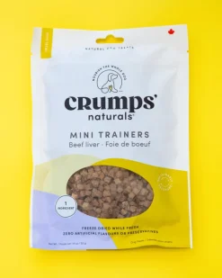 Freeze-Dried Beef Liver Mini Trainers Dog Treats