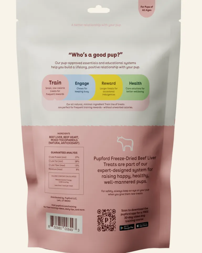 Freeze Dried Beef Liver Training Treats