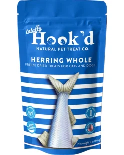 Freeze-Dried Herring Whole Treats for Dogs & Cats (Made in the USA)