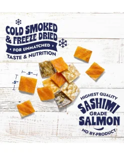 Freeze-Dried Salmon Skin Bites for Cats