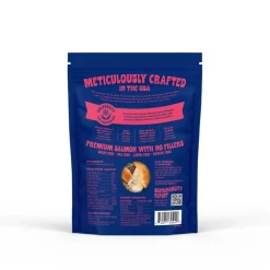 Freeze-Dried Salmon Skin Strips for Dogs