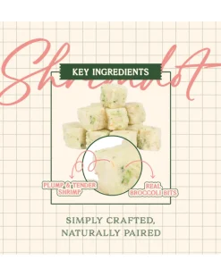 Freeze-Dried Shrimp & Broccoli Treats for Dogs & Cats
