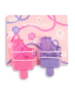 Freeze-Me Popsicle Dog Cooling Toys (2-Pack)