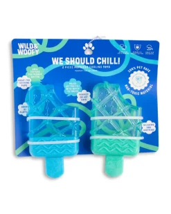 Freeze-Me Popsicle Dog Cooling Toys (2-Pack)
