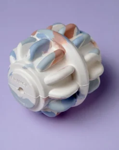 Geometric Rubber Dog Toy
