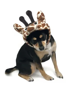 Giraffe Dog Hat (FINAL SALE)