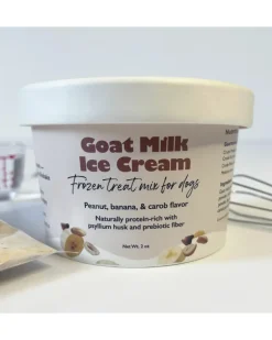 Goat Milk Dog Ice Cream Mix