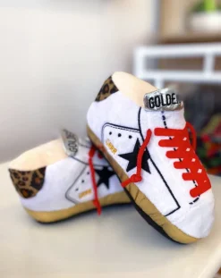 Golden Pooch Sneaker Plush Dog Toy