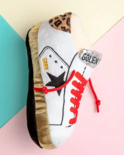 Golden Pooch Sneaker Plush Dog Toy