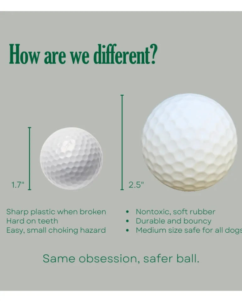 Golf Ball Dog Toy