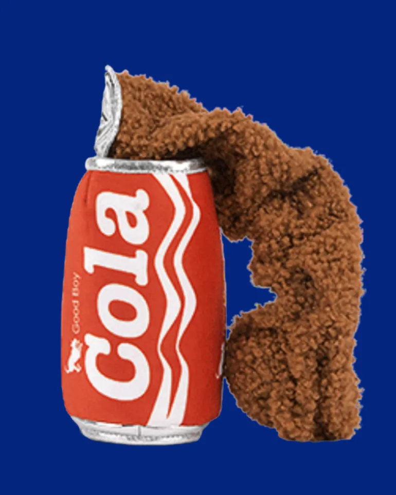 Good Boy Soda Cola Dog Toy