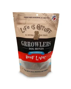 Growlers Dog Bones in Beef Liver