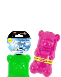 Gummy Bear Crunch Dog Toy (Made in the USA)