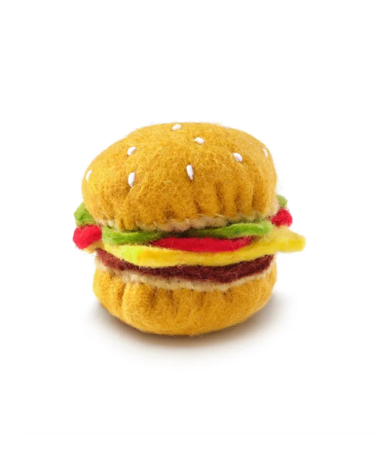 Hamburger Catnip Cat Toy