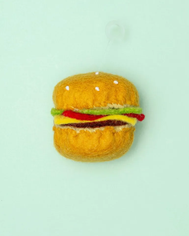 Hamburger Catnip Cat Toy