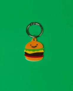 Hamburger Dog Collar Charm