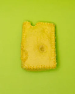 Hand Knit Swiss Cheese Cat Toy