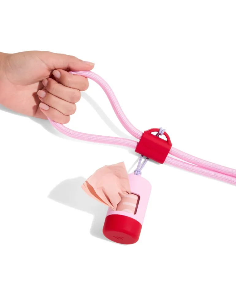 Hands-Free Rope Dog Leash in Bubblegum or Retro